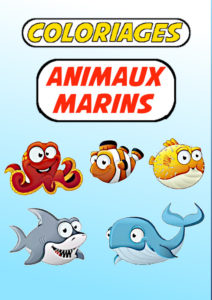 coloriage animaux aquatiques