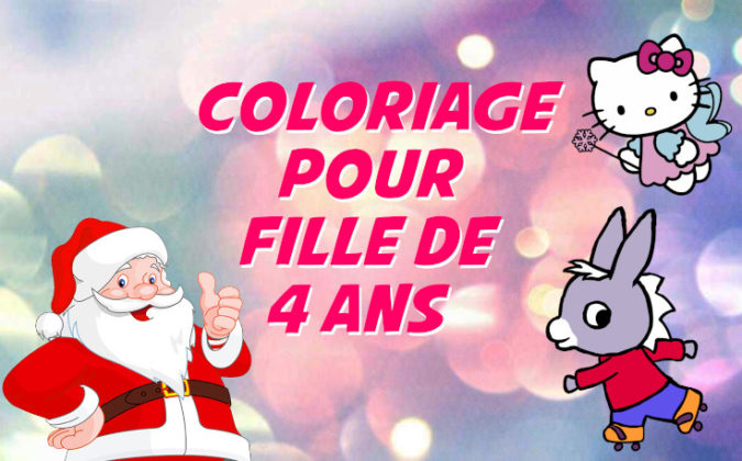 Coloriage Fille 4 Ans  20 images à imprimer gratuitement 👧