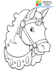 coloriage fille 6 ans