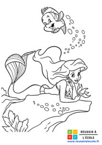 coloriage fille 7 ans