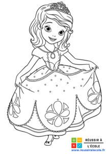 coloriage fille 8 ans