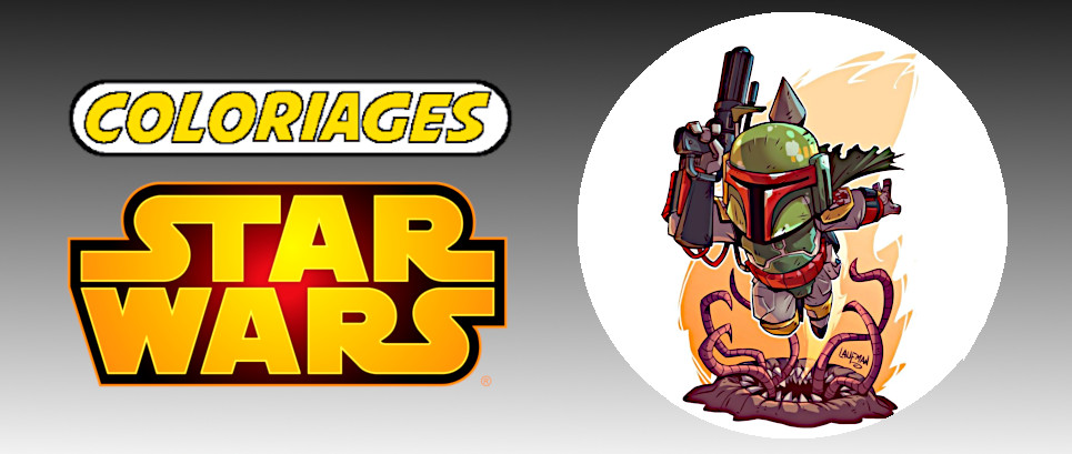 star wars coloriage