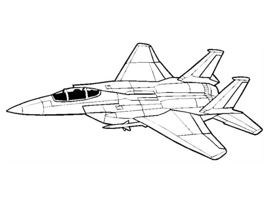 coloriage avion de guerre