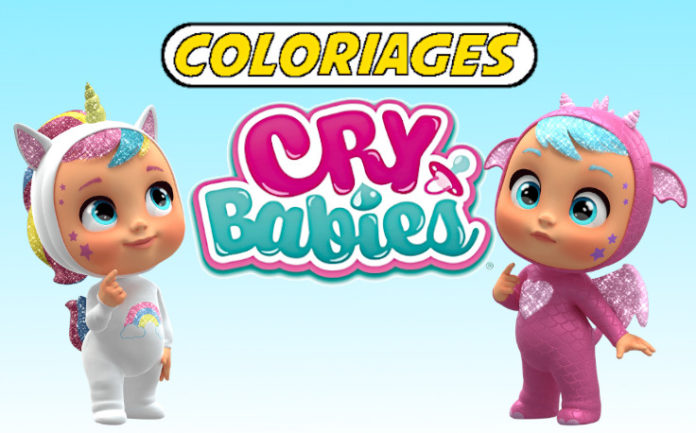 coloriage cry babies