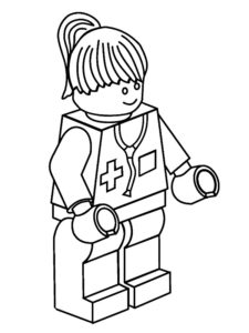 coloriage lego