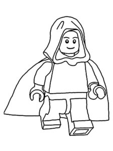 coloriage lego star wars