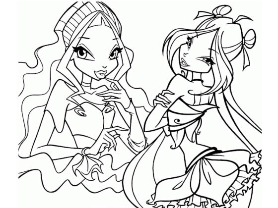 coloriages winx