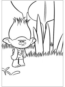 troll coloriage