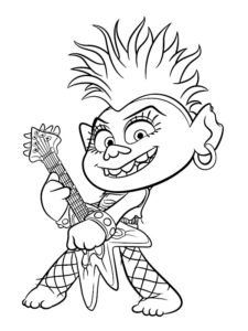 troll coloriage