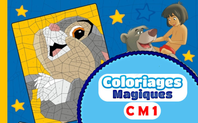 coloriage magique cm1