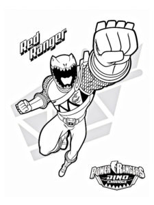 dessin de power rangers