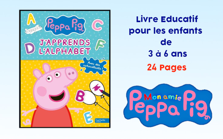Peppa Pig : les amis magiques de Peppa : mon livre d'autocollants