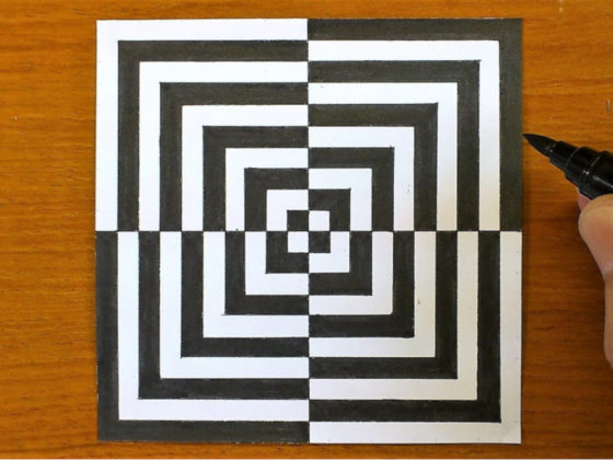 dessin illusion d optique
