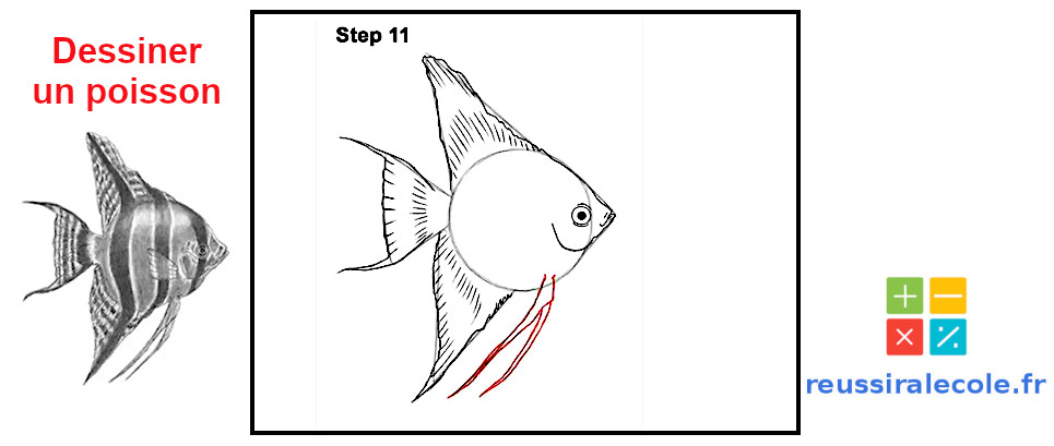 dessin poisson facile