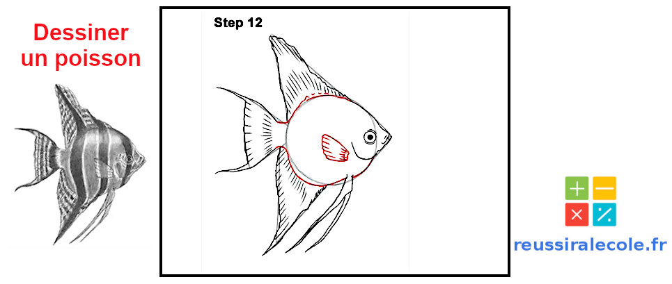 dessin poisson facile