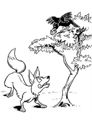 le corbeau et le renard