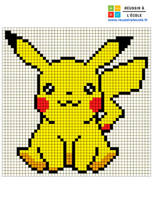 pixel art pokemon pikachu