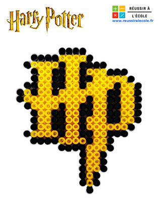 logo pixel art harry potter