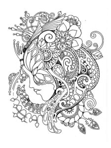 coloriage carnaval