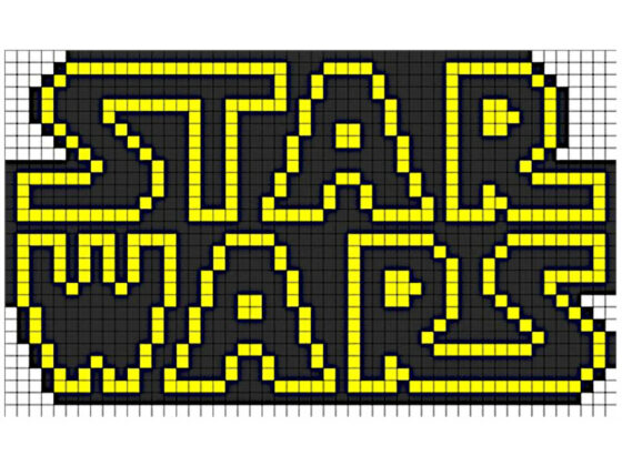 pixel art star wars