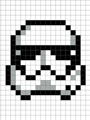 pixel art star wars