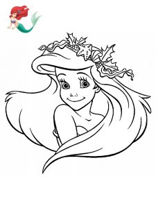 ariel coloriage