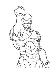 coloriage ironman