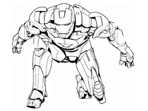 coloriage ironman