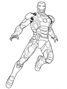 coloriage ironman