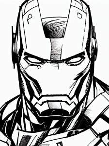 coloriage ironman