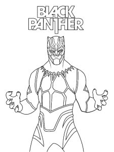 coloriage black panther