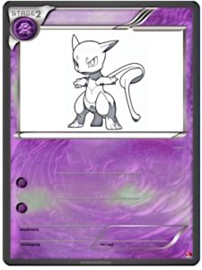 coloriage carte pokemon gx à imprimer