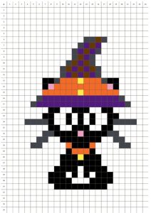 pixel art halloween