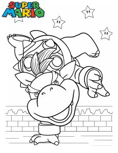 bowser coloriage