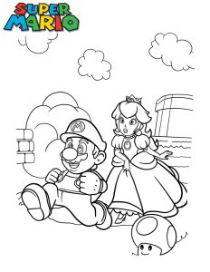 coloriage peach