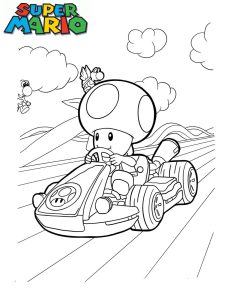 coloriage toad