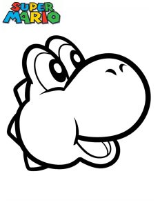 coloriage yoshi