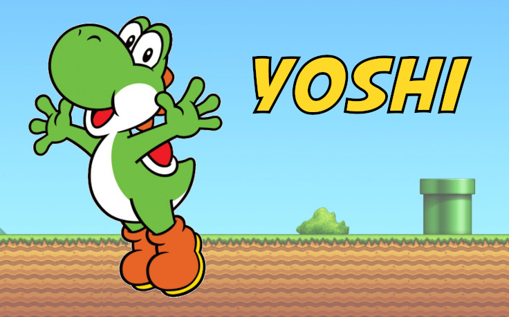 coloriage yoshi