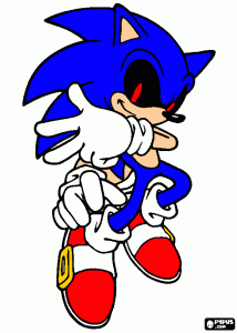 dessin sonic exe