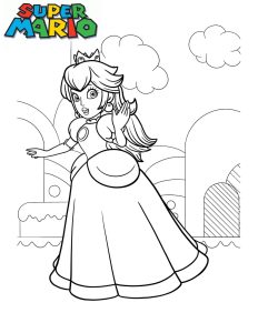 peach coloriage