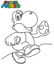 yoshi coloriage