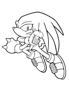 dessin knuckles facile