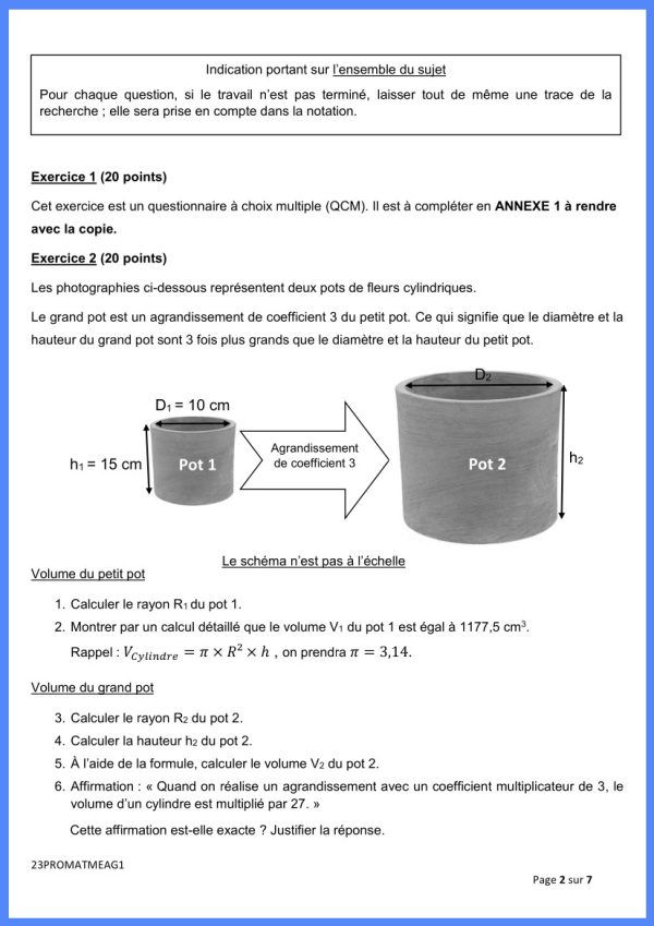 Sujet De Maths Du Brevet Et Sa Correction Imprimer Coloriages Ducatifs Et