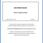 sujet maths brevet 2023