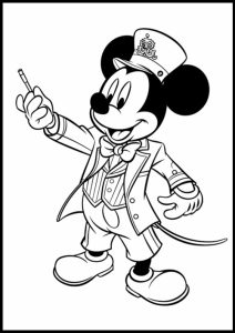 mickey coloriage