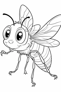 coloriage abeilles