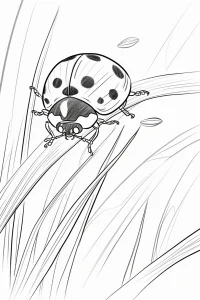 coloriage coccinnelle