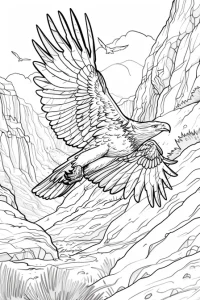 dessin a imprimer aigle