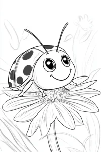 dessin coccinelle